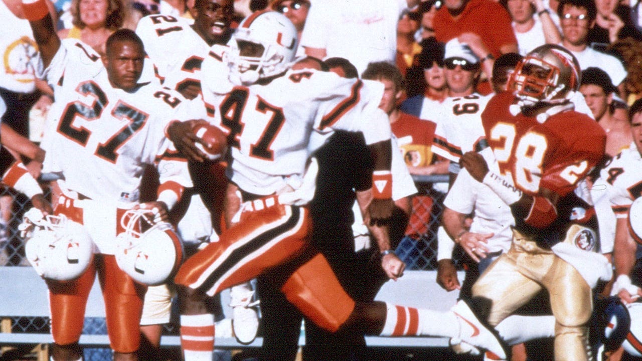 The 1987 Miami-FSU game: A true October Classic